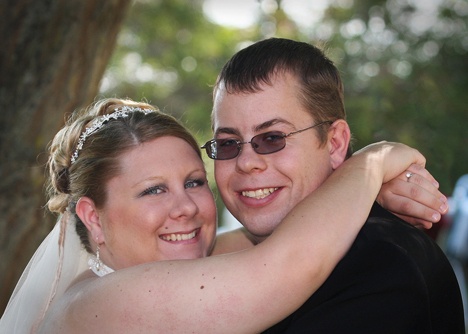 Katie Colleen Buganski and Chad Matthew Eiland ... married July 11 in Colorado Springs