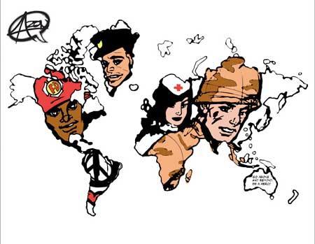 Friday Harbor's Aaron D'Errico created a 'World of Herores'