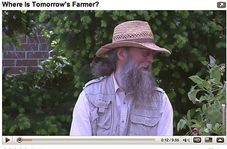 Jim Sesby of San Juan Island is one of several local farmers featured in a video by Michael Hurwicz