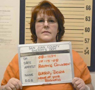 Dora Ukra ... going to 'jail' to raise money for the Muscular Dystrophy Association.
