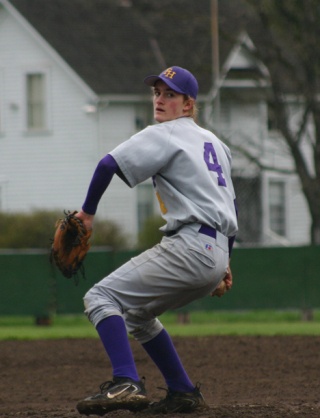 Forrest Crawford ... standout on the mound is a hero at the lake.