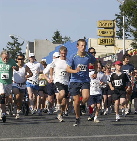 The 8.8K Loop Run is the oldest continuous athletic event on the island.