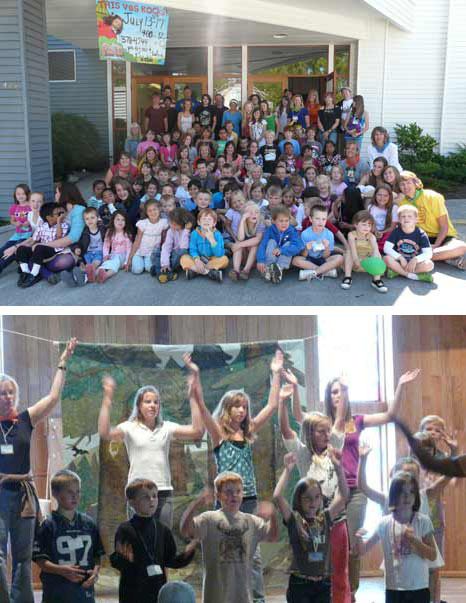 More than 80 children participated in Vacation Bible School at Friday Harbor Presbyterian Church