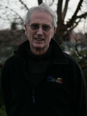 Pilot and retired architect Jim Dunn saw lights  moving erratically over Spring Street.