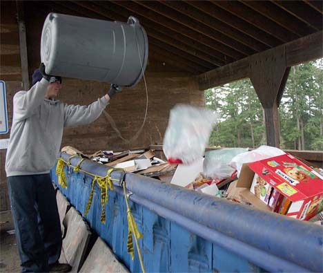 A plan to create a $2 recycling fee and raise tipping fees to help the solid waste division balance its books has been dropped. County officials will head back to the drawing board Feb. 9.