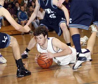 Jordan Nash paced the offense with 13 points and six rebounds in the Wolverines' 52-45 victory at home Saturday over Lynden Christian.