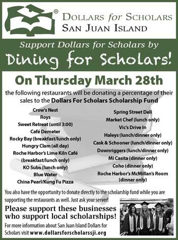 The full list of restaurants participating in Thursday's Dining for Scholars.