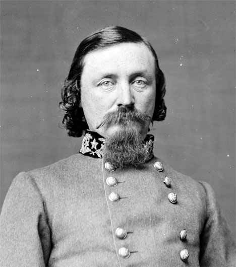 Capt. George Pickett ... his grandson and great-grandson have visited the former military camps on San Juan Island.