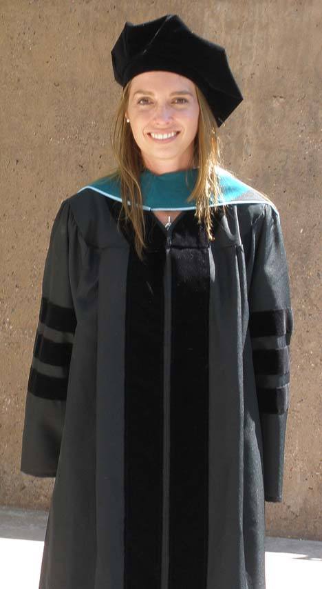 Ashley Paull graduated from A.T. Still University’s Arizona School of Health Sciences in Mesa