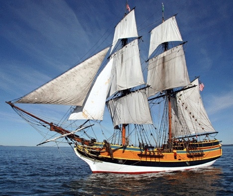 The Lady Washington ... will sail into Garrison Bay this weekend for the annual Encampment and the commemoration of the 150th anniversary of the beginning of the joint military occupation of San Juan Island.