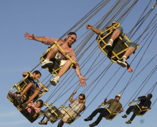 Today is Kids Day — again — at the San Juan County Fair. Buy a wristband for $20 and enjoy all the rides you can handle.