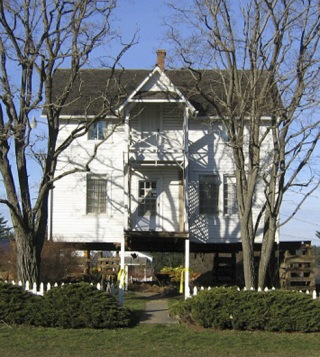 The 1894 King Farmhouse is getting a new foundation