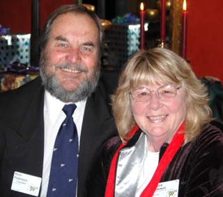 Rich Peterson is a serious contender for the Centennial beard-growing title. His wife