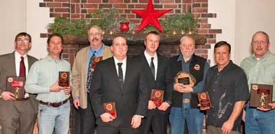 SJ Fire & Rescue 2013 Service Award recipients