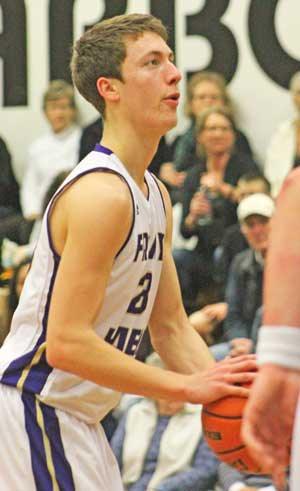 Friday Harbor's Peter Strasser was named Northwest 2B/1B League 'Player of the Year' by the league's coaches.