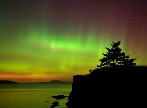 View of the Northern Lights