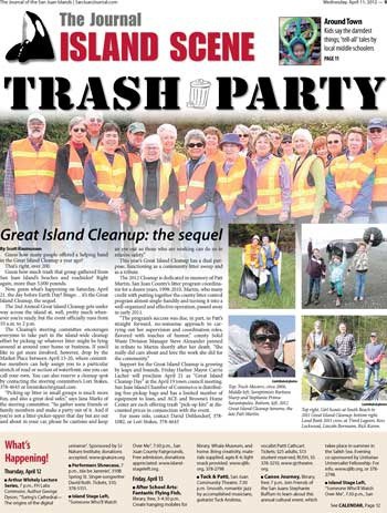 This week's edition of the Journal features a preview of the 2nd Annual Great Island Cleanup (read about it in accompanying article