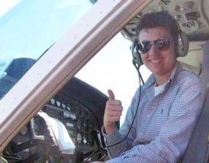 Ready for take-off? It's a 'thumbs up' from Washington state Aerospace Scholar Matthew Stepita