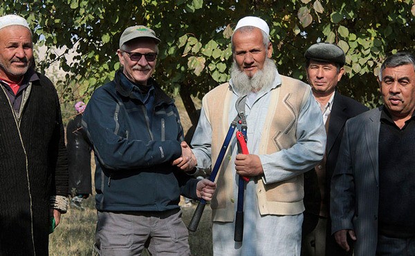 The author on his last trip to Tajikistan