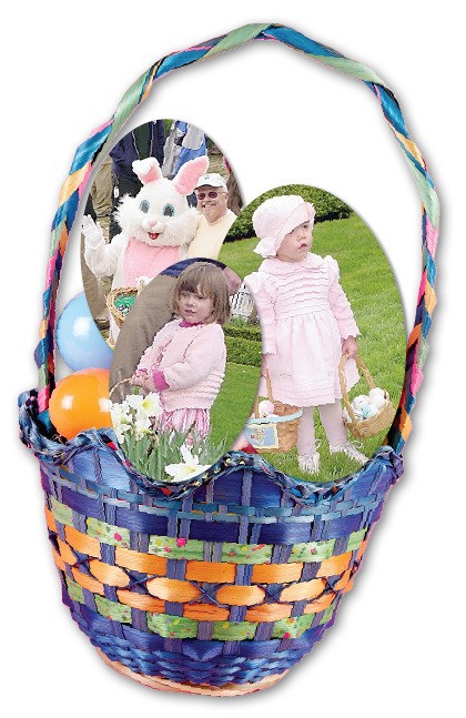 Children will be dressed in Easter finery for egg hunts