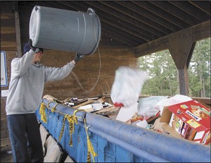 The Public Works solid waste team presented a draft of the first seven chapters