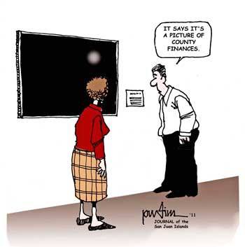 Blank screen or black hole? Journal editorial cartoon; week of Nov. 14.