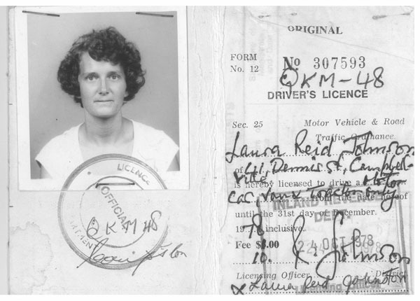 Copy of Laura Kohl's Guyan driver's license