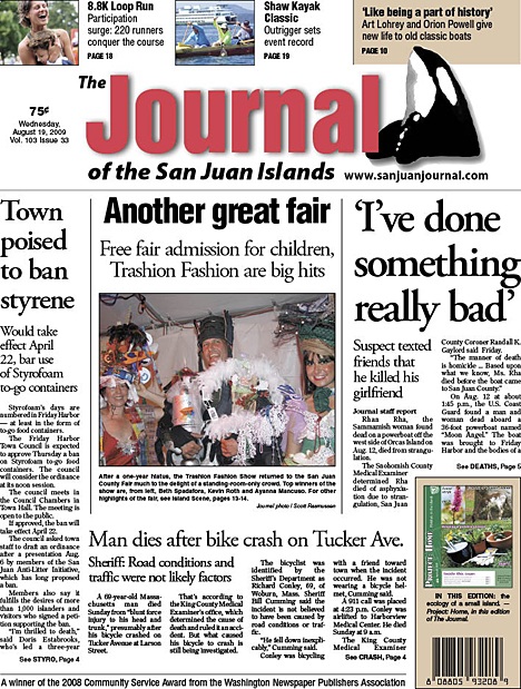 The Journal of the San Juan Islands ... all advertising