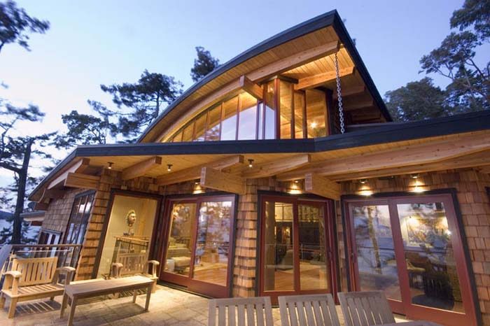 The Natural Balance House uses current ‘green’ systems and technologies