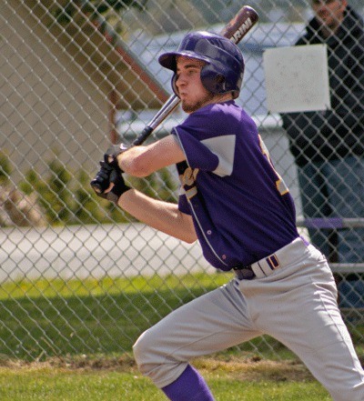 Friday Harbor's Shawn Cutting sparked a late-game rally with a clutch double in the Wolverines 4-2 come-from-behind victory over Lynden Christian Monday at the District 1 playoffs