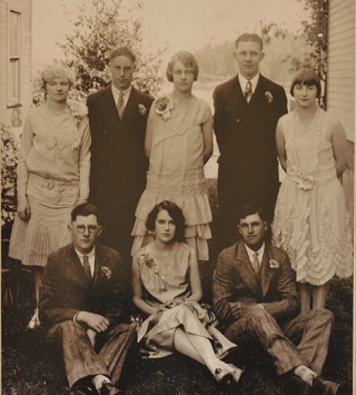 Friday Harbor High School's Class of 1928. Do you have a relative in this picture? See other class pictures in Jeri's Mall on Spring Street.