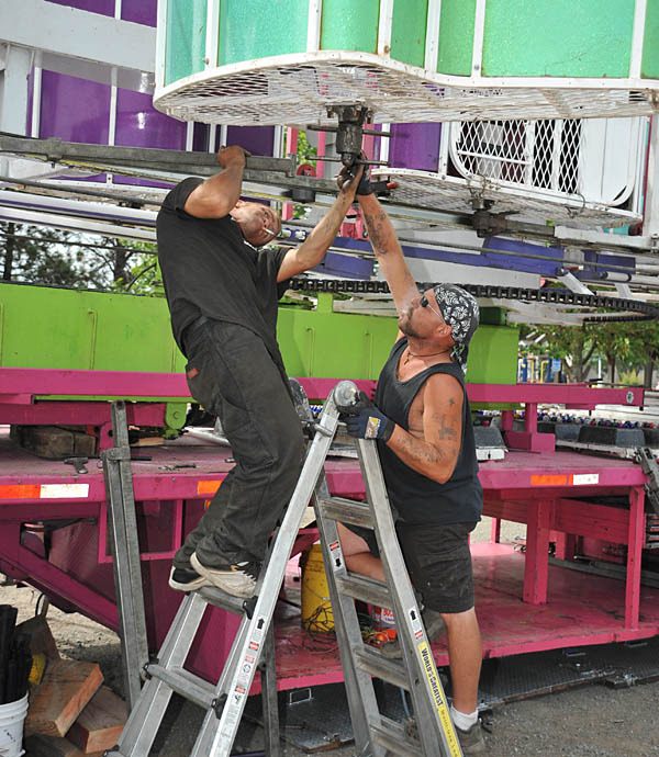 'Too bad we're out of duct tape.' Kelsey Guyer wrote the winning caption in the Journal's Daily Photo Caption contest for Aug. 18