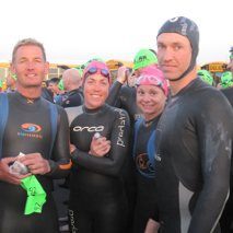 The heat took its toll as three islanders joined about 1