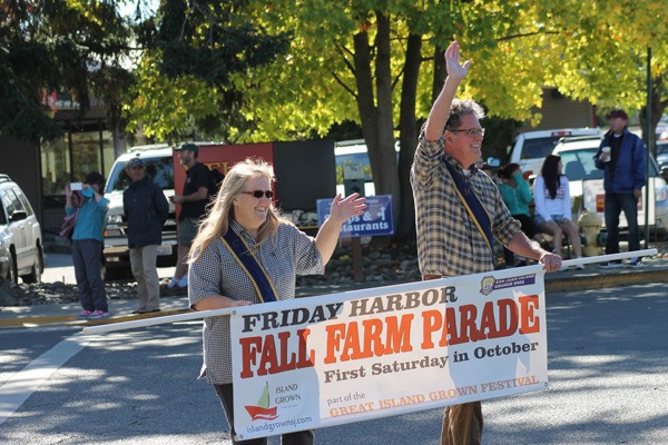 The fifth annual farm parade kicked off on Oct. 3
