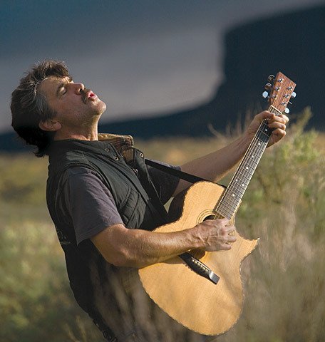 Singer/songwriter Dana Lyons ... brings his 'Three Legged Coyote' tour to Friday Harbor.