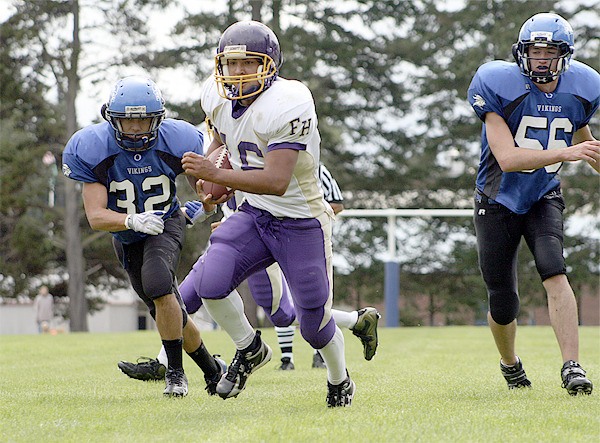 Friday Harbor senior Roy Taylor is expected to play a leading role when the Wolverines open the 2010 season Friday at La Conner. Taylor was the team’s leading rusher a year ago.