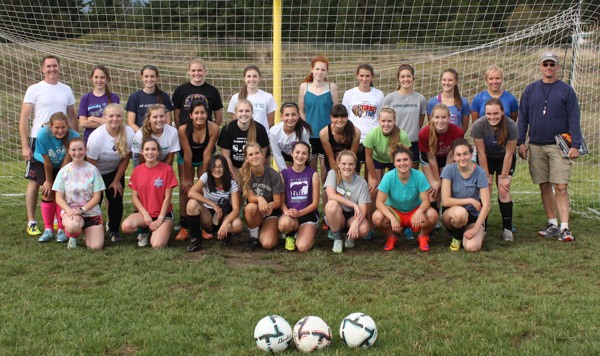 Back row: Kevin Cullen (JV coach)