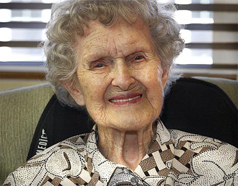 Kathryn Pinion ... celebrated her 100th birthday Feb. 23.