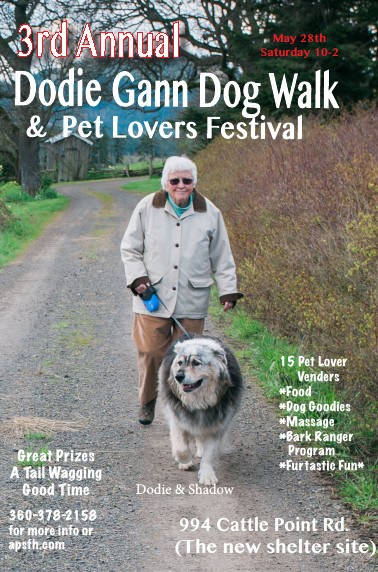 The Dodie Gann Dog Walk and Pet Lovers Festival is Saturday