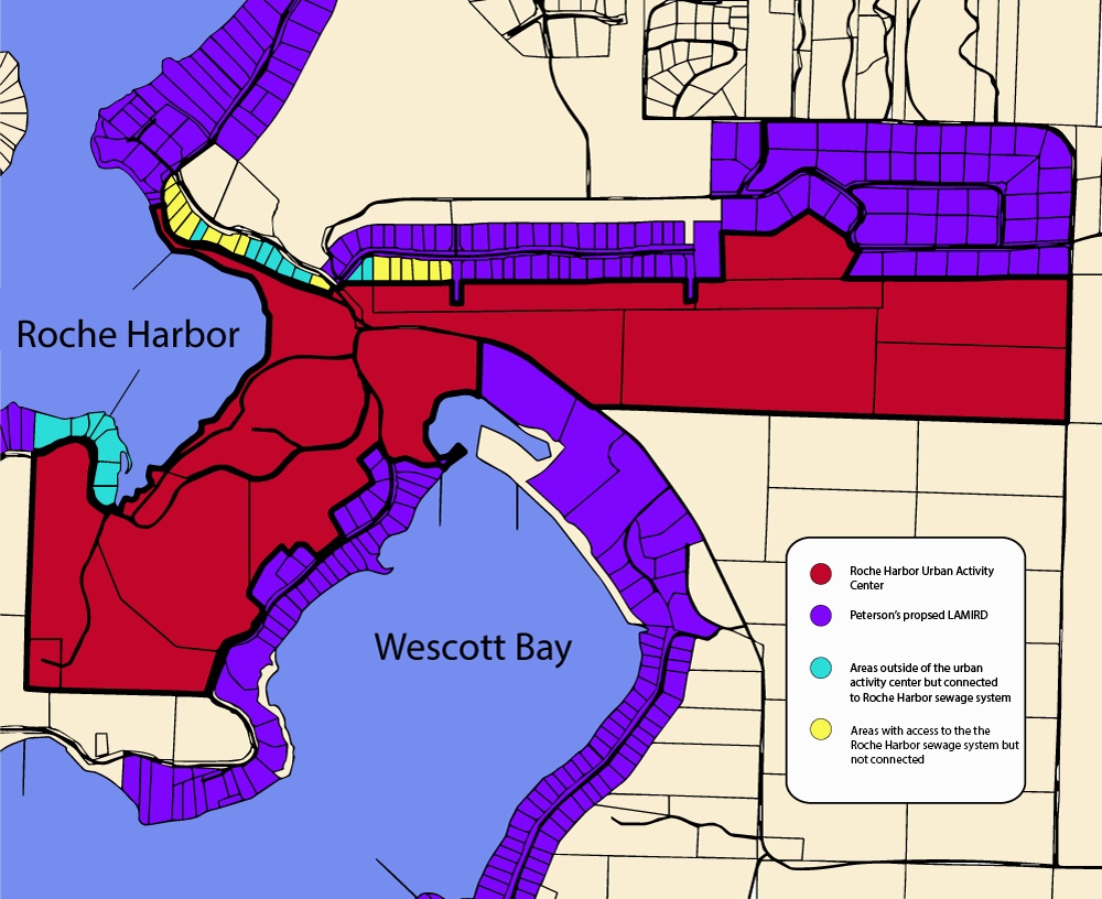 Roche Harbor residents concerned of drainage to Westcott Bay