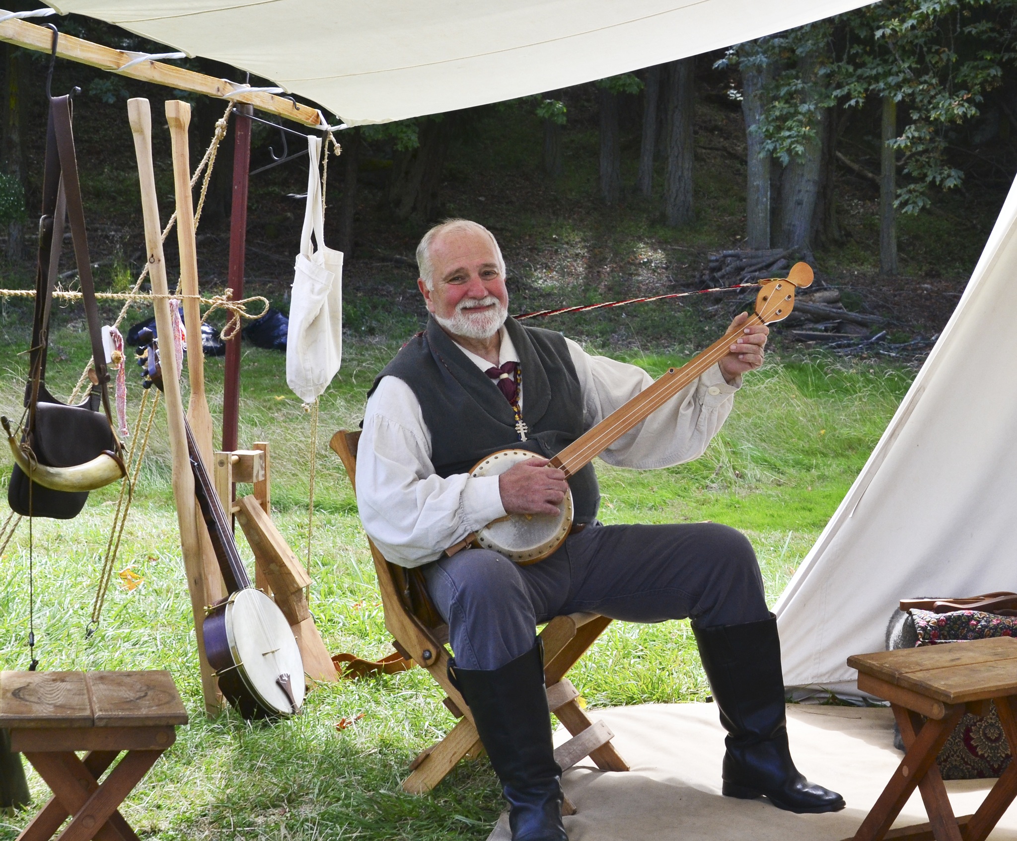 Time warp in English Camp