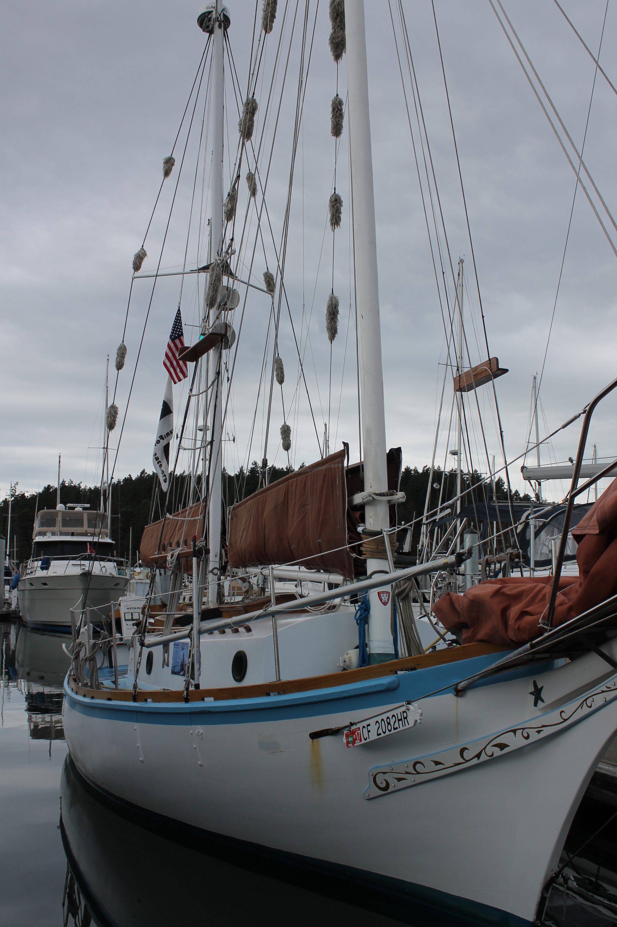 The Golden Rule stops in Friday Harbor