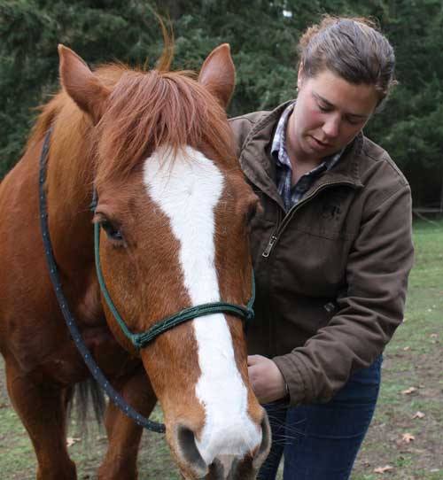 Horsewoman extraordinaire Emma Billington recently started her own business