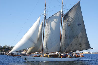 The Schooner Adventuress owned by Sound Experience