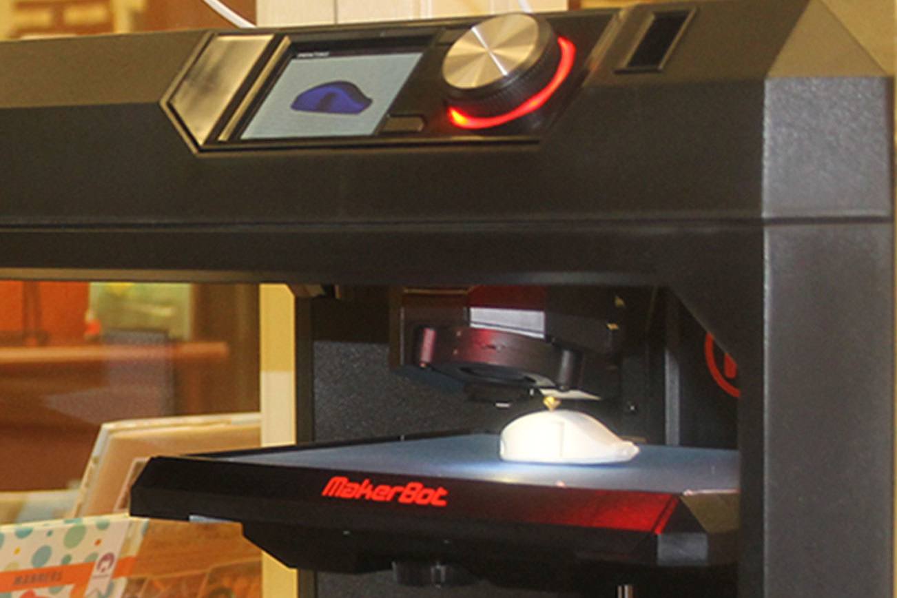 Small PrintLibrary’s 3-D printer creates 14-gram whistle