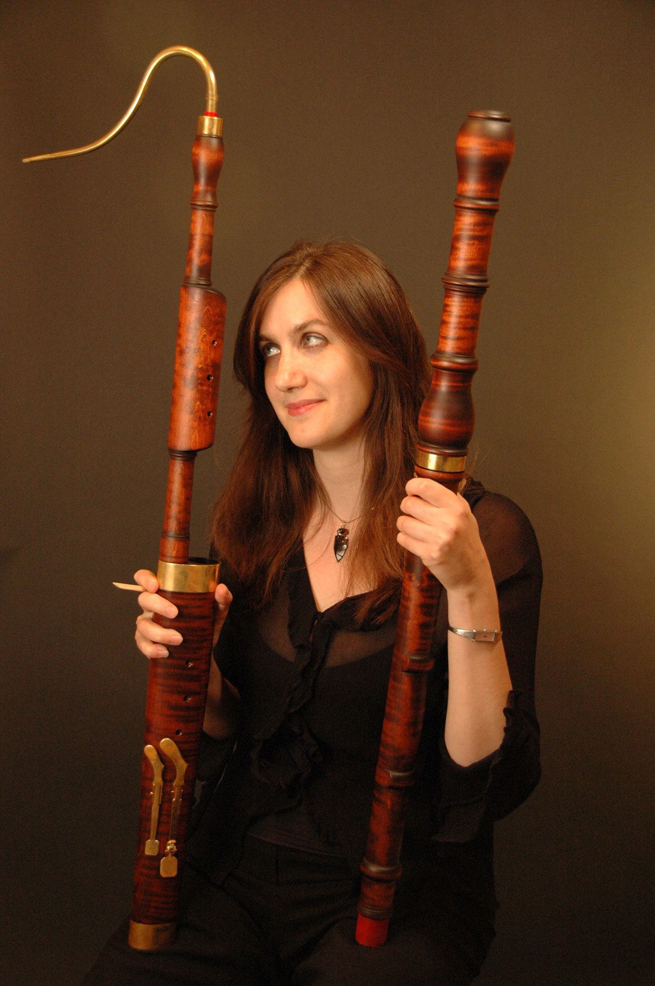 Contributed photo/Jeffrey Cohan                                The Jan. 20 program features baroque bassoonist Anna Marsh and a rare Louis XIV manuscript.