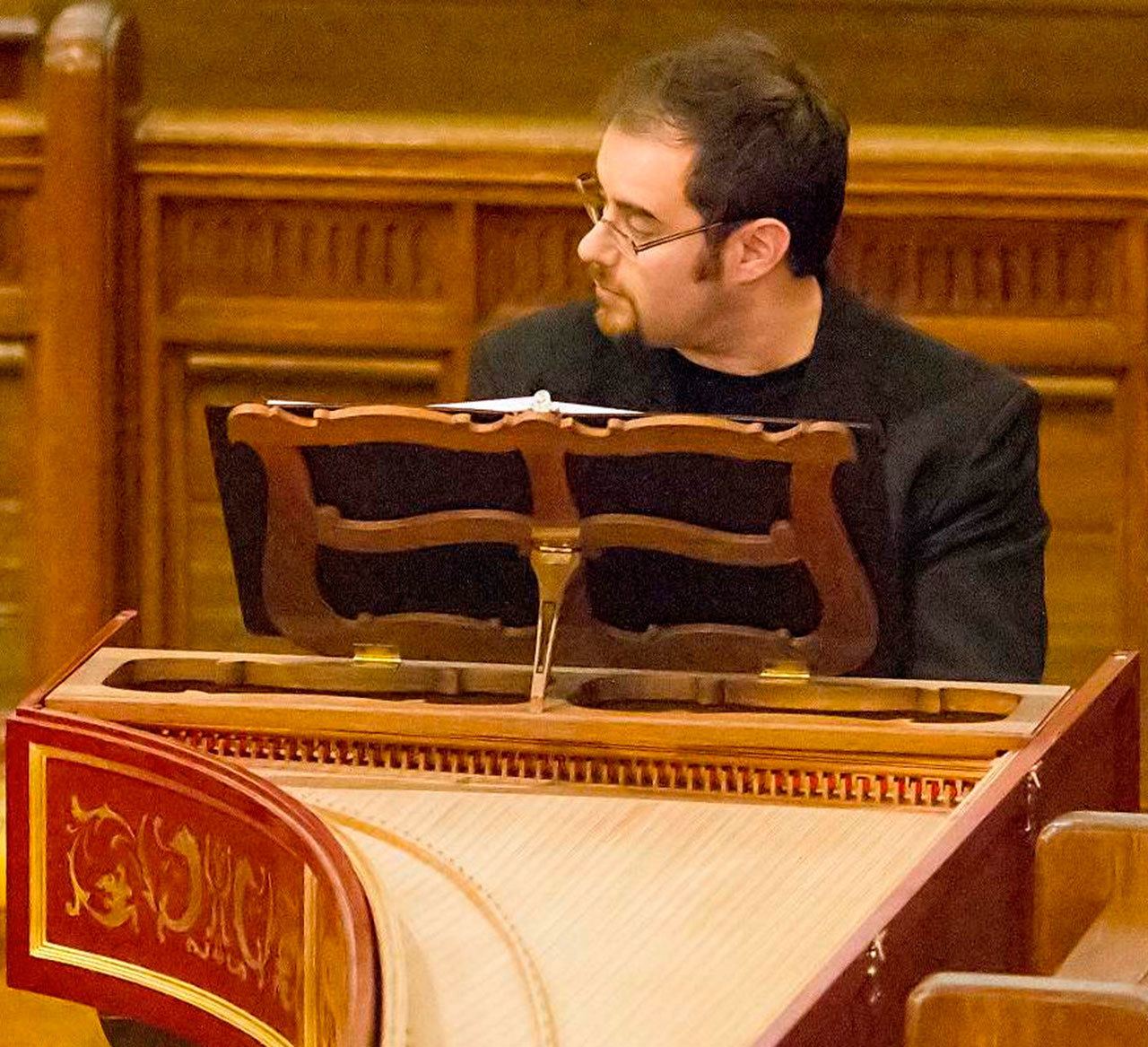 Contributed photo/Renaissance Winds                                Henry Lebedinsky plays organ and harpsichord with Renaissance Winds.