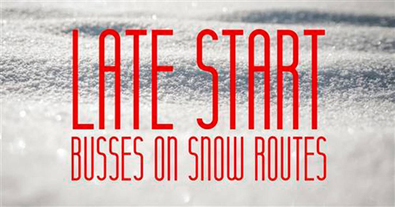 San Juan Island School District schools start at 9:45 a.m.