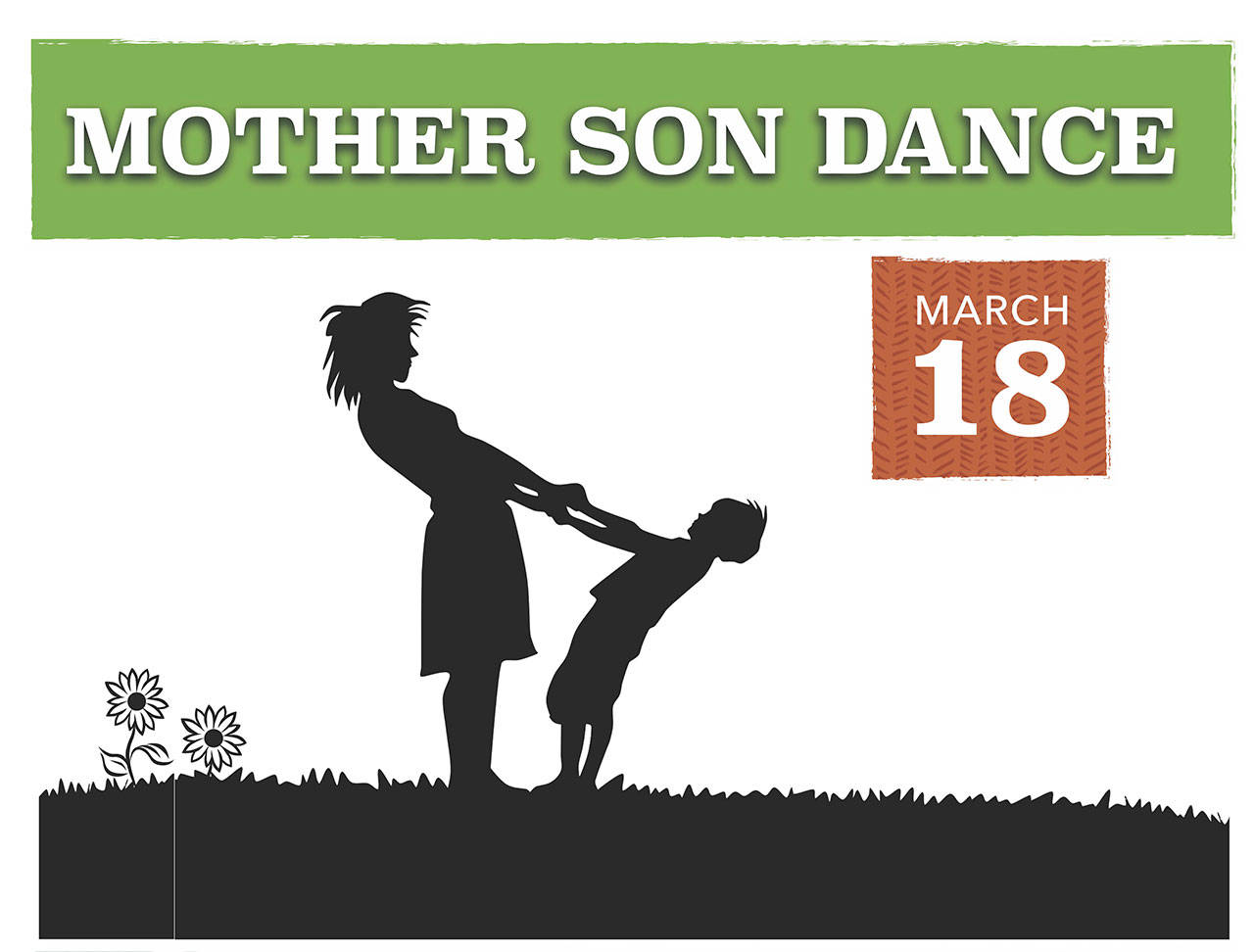Mother and son dance night