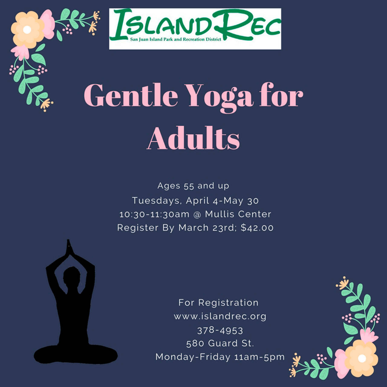 Gentle yoga for adults